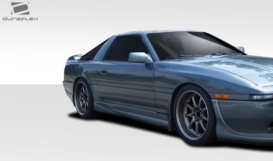 1986-1992 Toyota Supra Duraflex AB-F Side Skirt Rocker Panels - 2 Piece