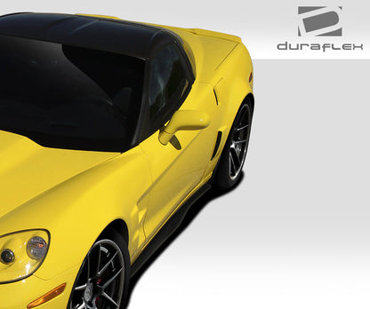 2005-2013 Chevrolet Corvette C6 Duraflex Stingray Z Side Skirt Rocker Panels - 2 Piece