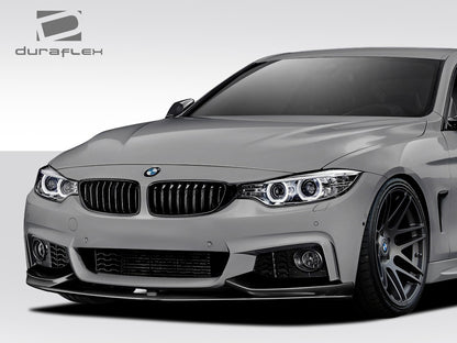 2014-2020 BMW 4 Series F32 Duraflex M Performance Look Front Spoiler Splitters - 3 Piece