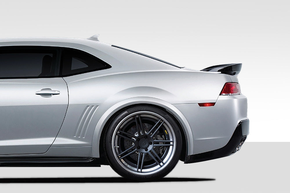 2010-2015 Chevrolet Camaro Duraflex Z28 Look Rear Fender Flares - 2 Piece