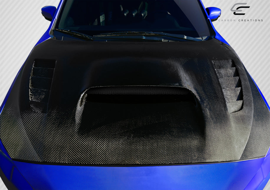 2015-2021 Subaru WRX Carbon Creations NBR Concept Hood - 1 Piece