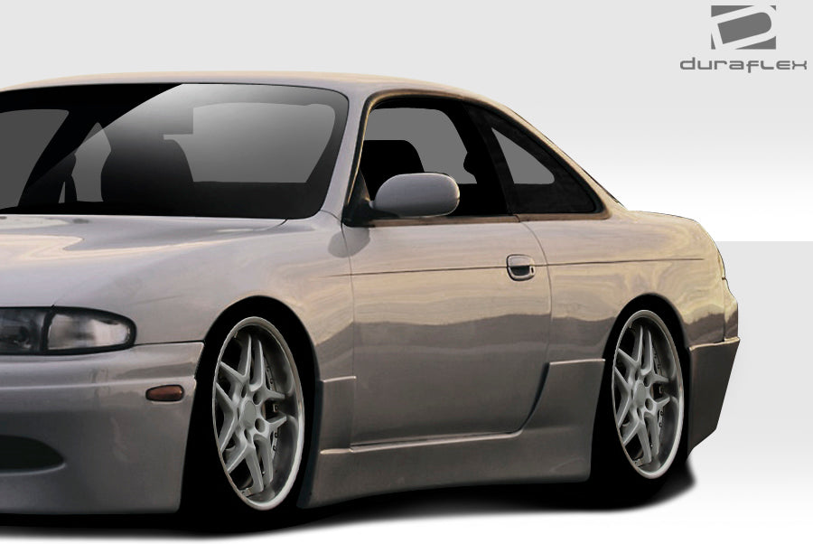 1995-1998 Nissan 240SX S14 Duraflex Supercool Side Skirt Rocker Panels - 2 Piece