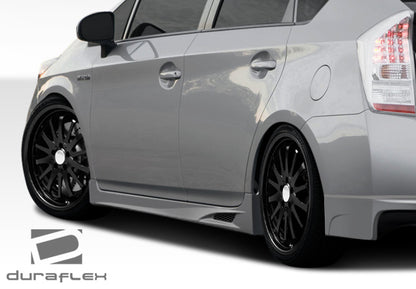 2010-2015 Toyota Prius Duraflex K-1 Side Skirts Rocker Panels - 2 Piece