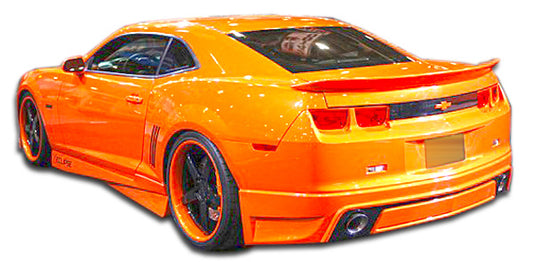 2010-2013 Chevrolet Camaro V6 Duraflex Racer Rear Lip Under Spoiler Air Dam - 1 Piece