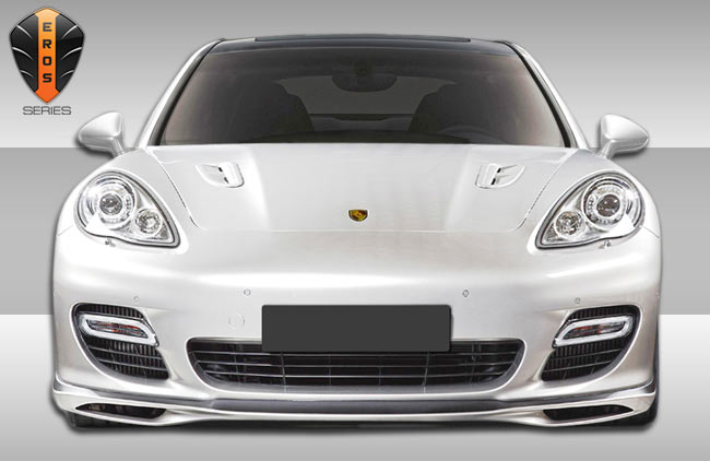 2010-2015 Porsche Panamera Eros Version 1 Hood Scoops - 1 Piece (S)