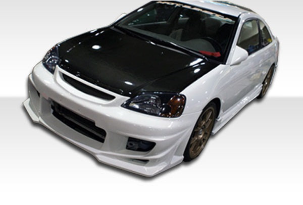 2001-2003 Honda Civic 2DR Duraflex Bomber Body Kit - 4 Piece