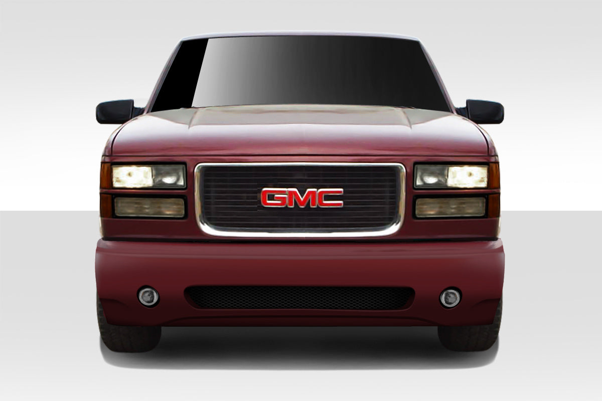 1988-1999 Chevrolet GMC C Series / K Series Pickup 1992-1999 Tahoe Yukon Suburban F/S Duraflex Denali Look Front Bumper Cover - 1 Piece