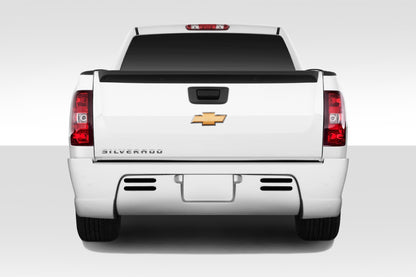 2007-2013 Chevrolet Silverado Duraflex BT-3 Rear Bumper Cover - 1 Piece