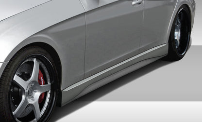 2006-2011 Mercedes CLS Class C219 W219 Eros Version 1 Side Skirts Rocker Panels - 2 Piece