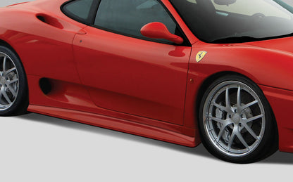 1999-2004 Ferrari 360 Modena Eros Version 1 Side Skirt Rocker Panels - 2 Piece