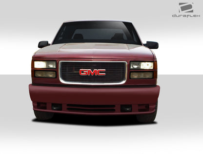 1988-1999 Chevrolet GMC C Series / K Series Pickup 1992-1999 Tahoe Yukon Suburban Duraflex BT-1 Front Bumper Cover - 1 Piece