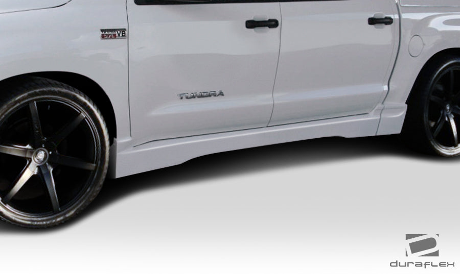 2007-2014 Toyota Tundra Crew Max Duraflex BT-1 Side Skirts Rocker Panels - 4 Piece (S)