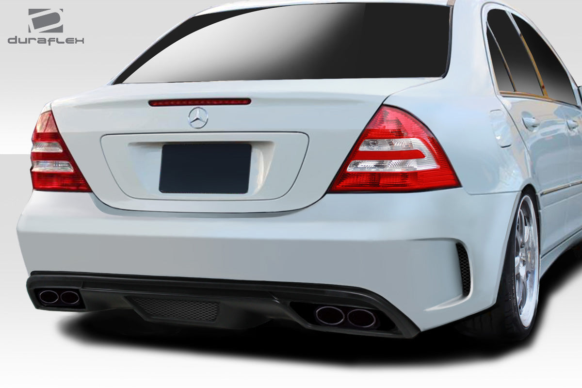 2001-2007 Mercedes C Class W203 Duraflex Black Series Look Rear Bumper Cover - 1 Piece