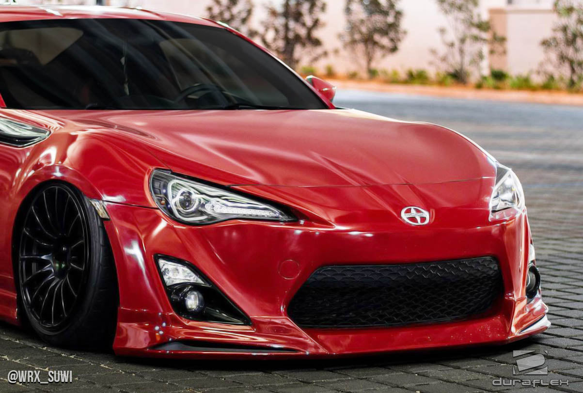 2013-2016 Scion FR-S Duraflex Modellista Look Front Lip Under Air Dam Spoiler - 3 Piece