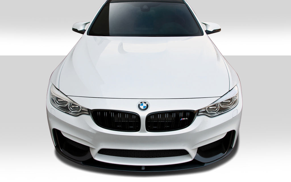 2014-2018 BMW M3 F80 2014-2020 M4 F82 F83 Duraflex M Performance Look Front Splitter - 2 Piece (S)