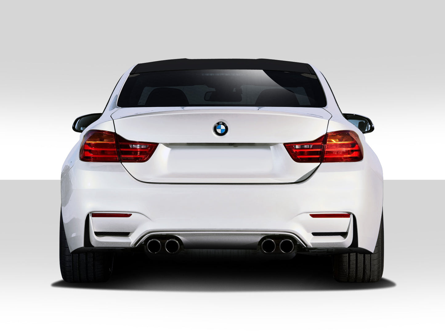 2014-2020 BMW 4 Series F32 Duraflex M4 Look Rear Bumper Cover - 1 Piece