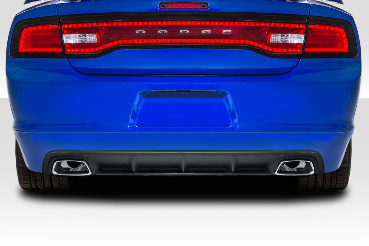 2011-2014 Dodge Charger Duraflex Racer Rear Lip Under Air Dam Spoiler ( Base Model ) - 1 Piece (S)