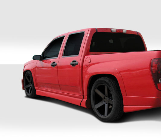 2004-2009 Chevrolet Colorado / GMC Canyon Crew Cab Duraflex BT-1 Side Skirt Rocker Panels - 4 Piece