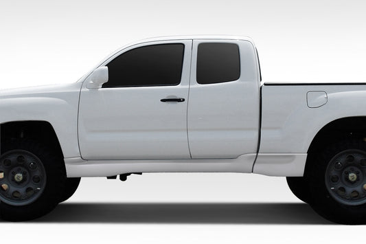 2005-2010 Toyota Tacoma Extended Cab Duraflex BT-1 Side Skirt Rocker Panels - 4 Piece