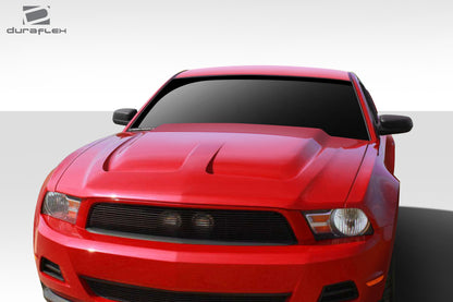 2010-2012 Ford Mustang Duraflex CVX Version 4 Hood - 1 Piece