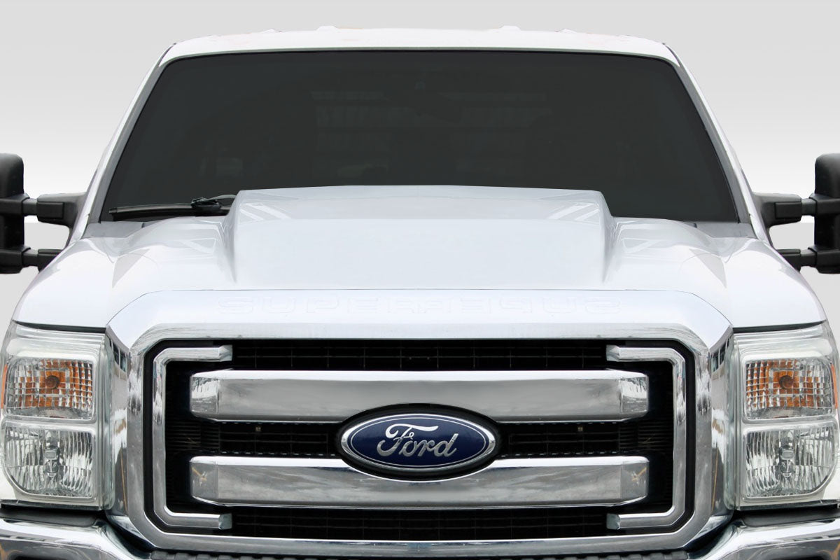 2011-2016 Ford Super Duty F250 F350 F450 Duraflex 3" Cowl Hood - 1 Piece