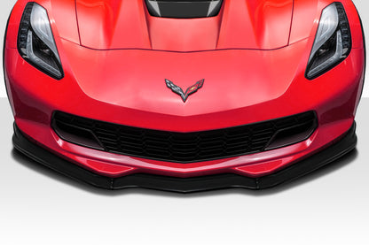 2014-2019 Chevrolet Corvette C7 Duraflex GT Concept Front Lip Under Air Dam Spoiler - 1 Piece