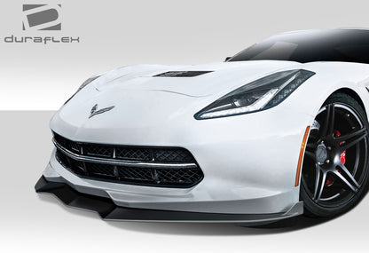 2014-2019 Chevrolet Corvette C7 Duraflex GT Concept Front Lip Under Air Dam Spoiler - 1 Piece