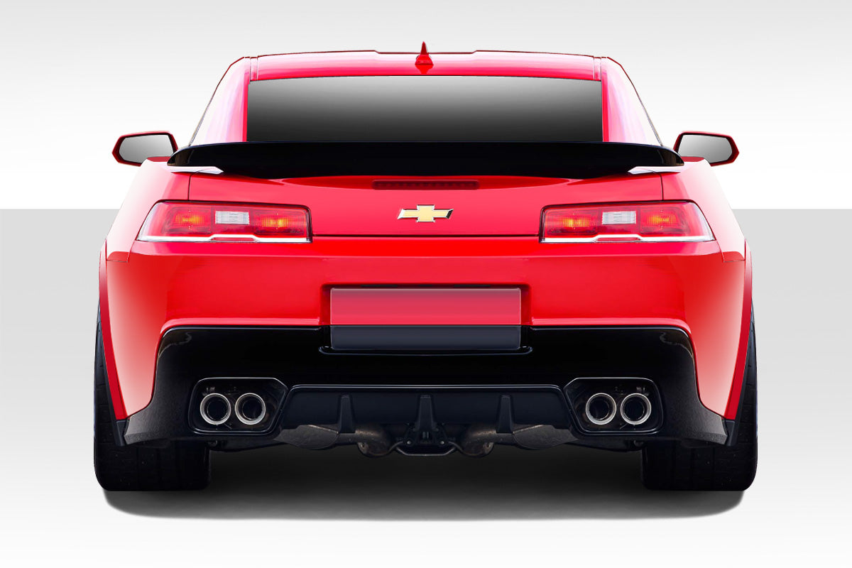 2014-2015 Chevrolet Camaro Duraflex Z28 Look Rear Bumper Cover - 1 Piece