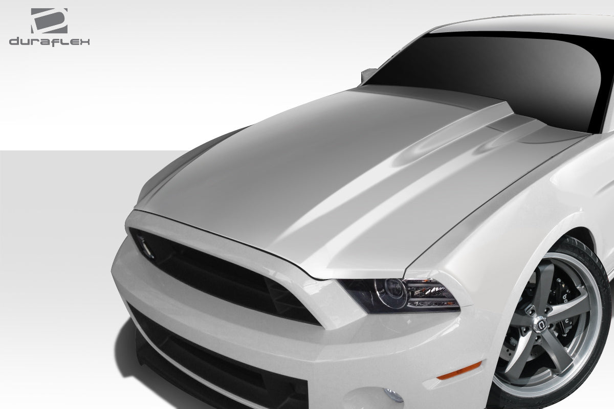 2013-2014 Ford Mustang / 2010-2014 Mustang GT500 Duraflex Cobra R Hood - 1 Piece