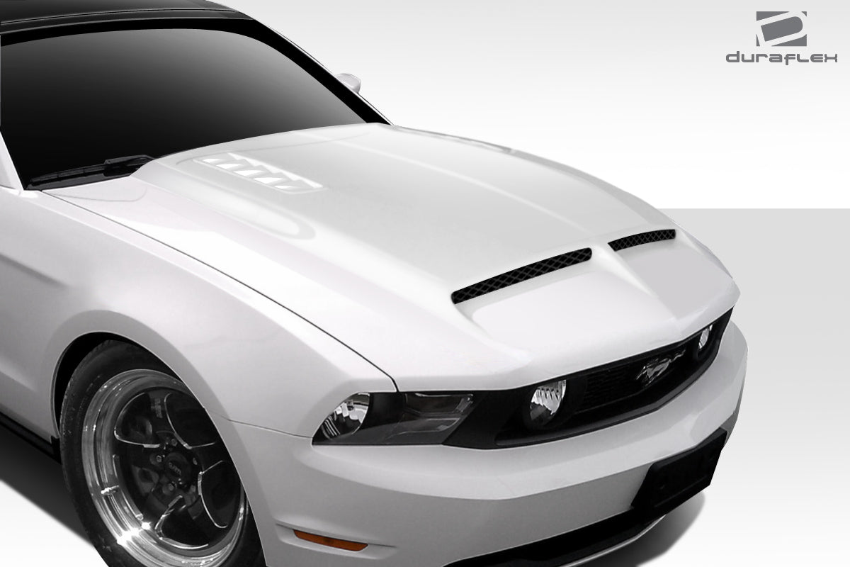 2010-2012 Ford Mustang Duraflex CVX Version 6 Hood - 1 Piece