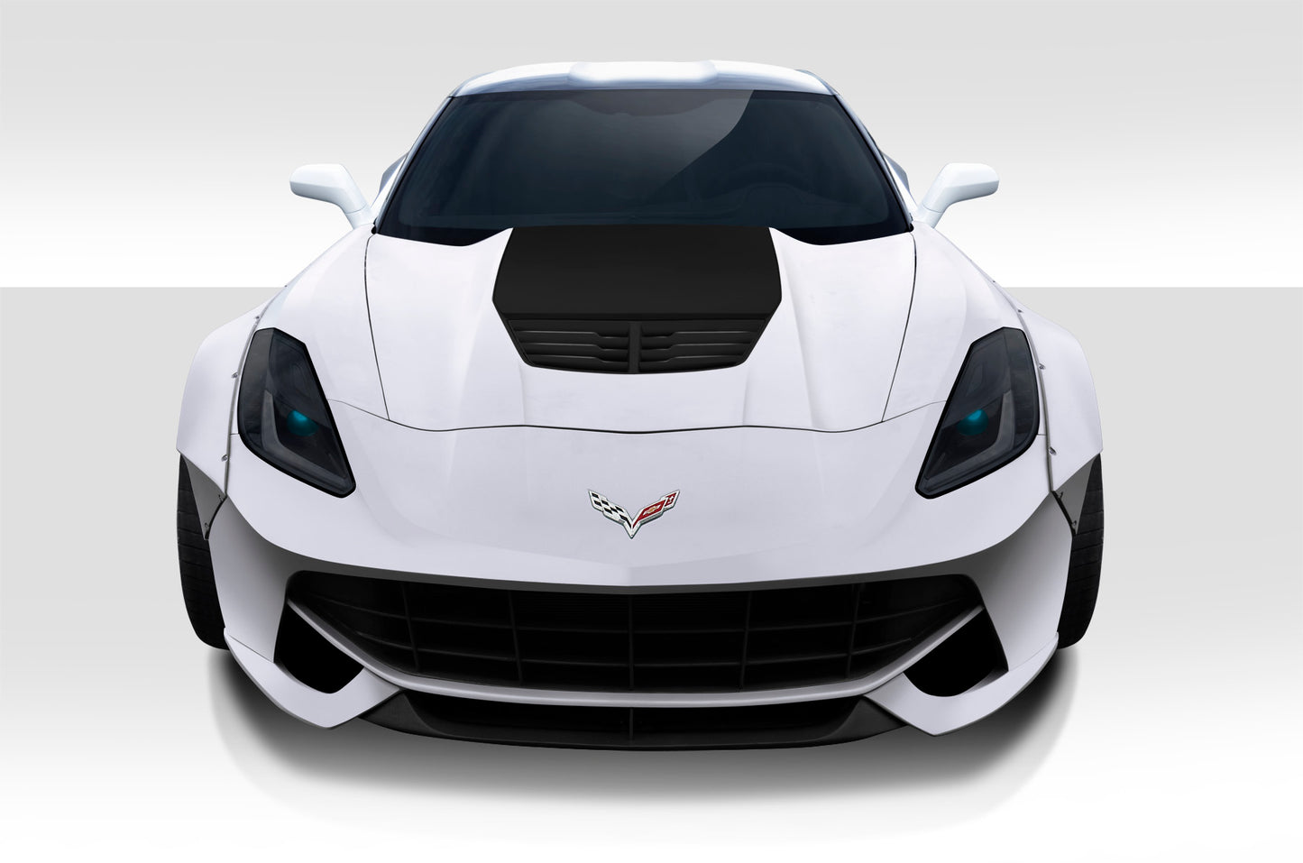 2014-2019 Chevrolet Corvette C7 Duraflex Z06 Look Hood- 1 Piece