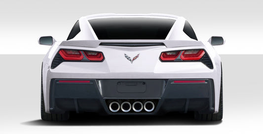 2014-2019 Chevrolet Corvette C7 Duraflex GT Concept Rear Diffuser - 2 Piece