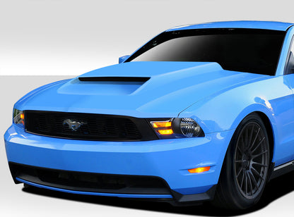 2010-2012 Ford Mustang Duraflex CVX Version 8 Hood - 1 Piece