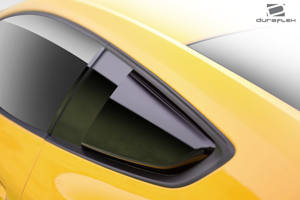 2015-2023 Ford Mustang Duraflex R-Spec Window Scoops - 2 Piece (S)