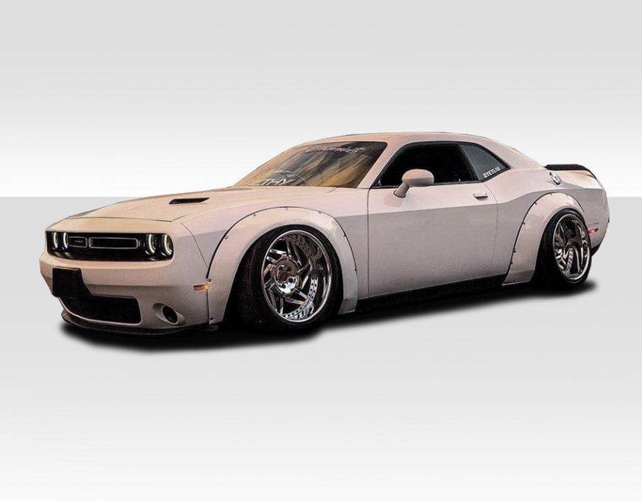 2008-2023 Dodge Challenger Duraflex Novara Wide Body Kit - 4 Piece