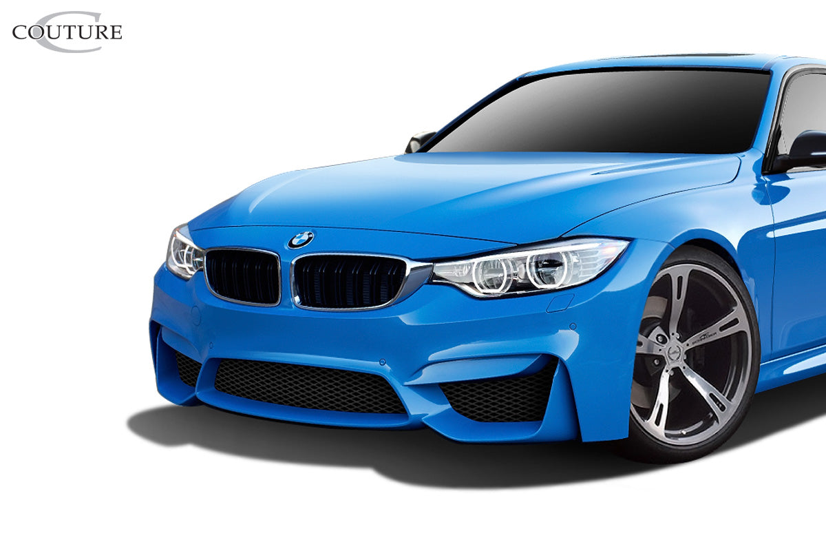 2012-2018 BMW 3 Series F30 Couture Polyurethane M3 Look Front Bumper - 1 Piece