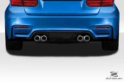 2012-2018 BMW 3 Series F30 Duraflex M3 Look Rear Diffuser ( must be used with M3 look rear bumper) - 1 Piece