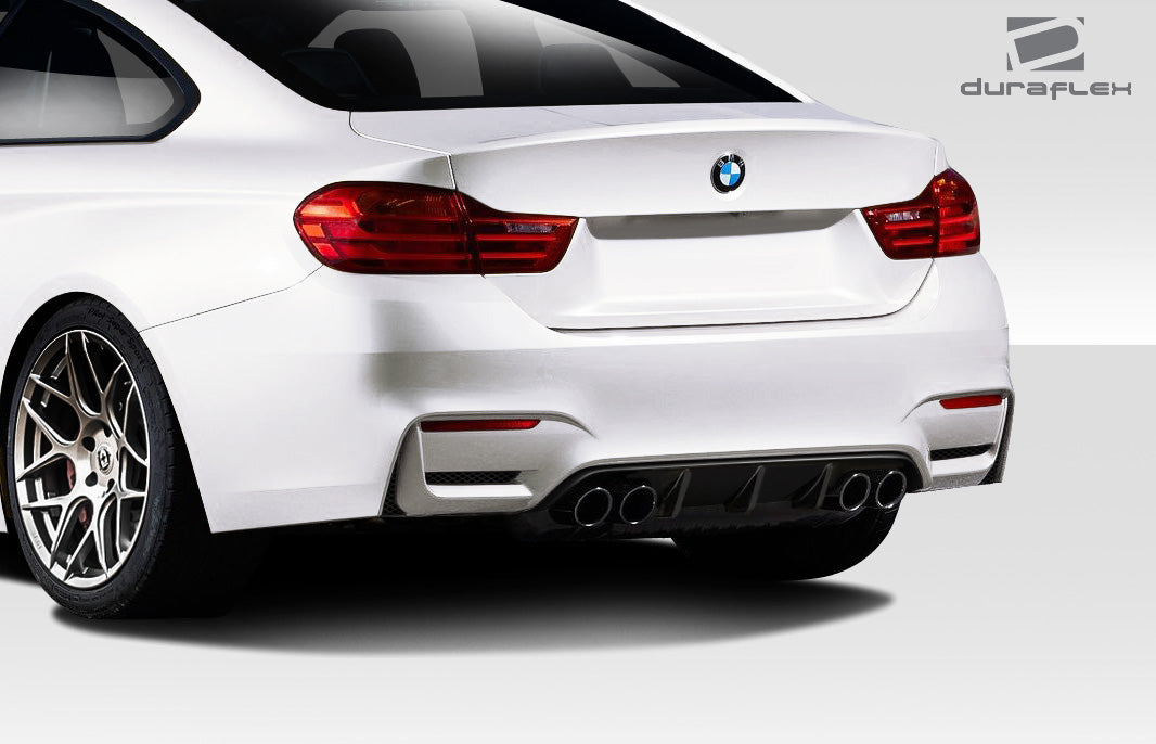 2014-2020 BMW 4 Series F32 Duraflex M4 Look Rear Diffuser ( must be used with M4 look rear bumper) - 1 Piece (S)