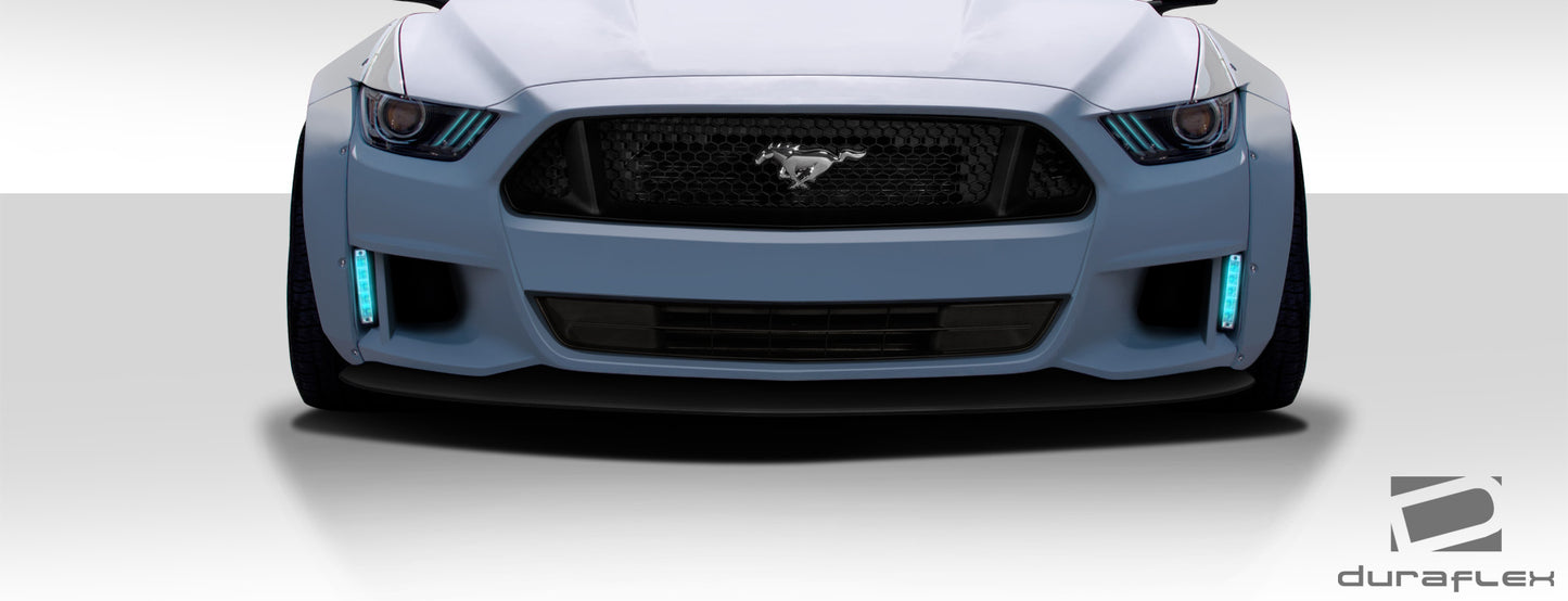 2015-2017 Ford Mustang Duraflex Grid Front Lip - 1 Piece