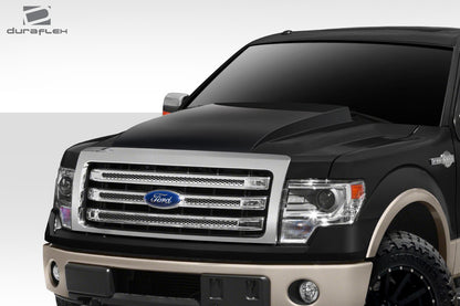 2009-2014 Ford F-150 Duraflex Cowl Hood - 1 Piece