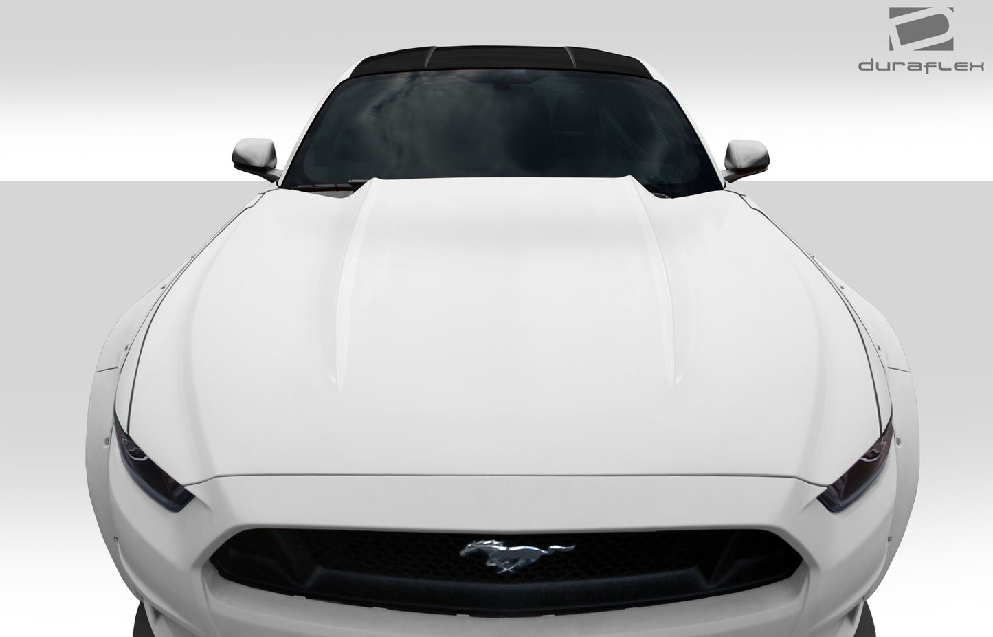 2015-2017 Ford Mustang Duraflex Cowl Hood - 1 Piece