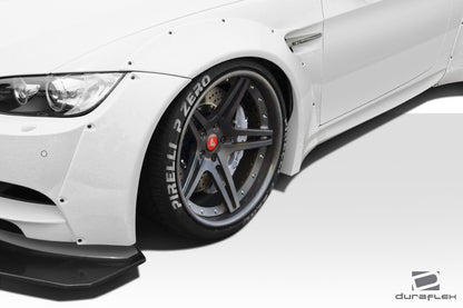 2008-2013 BMW M3 E92 E93 Duraflex Circuit Wide Body Front Fender Flares - 4 Piece