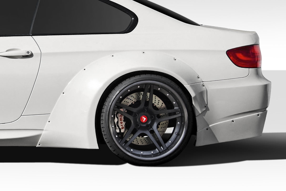 2008-2013 BMW M3 E92 E93 Duraflex Circuit Wide Body Rear Fender Flares - 4 Piece