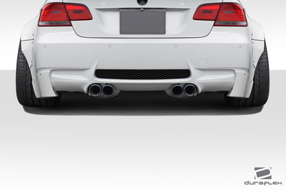 2008-2013 BMW M3 E92 E93 Duraflex Circuit Rear Bumper Extensions - 2 Piece