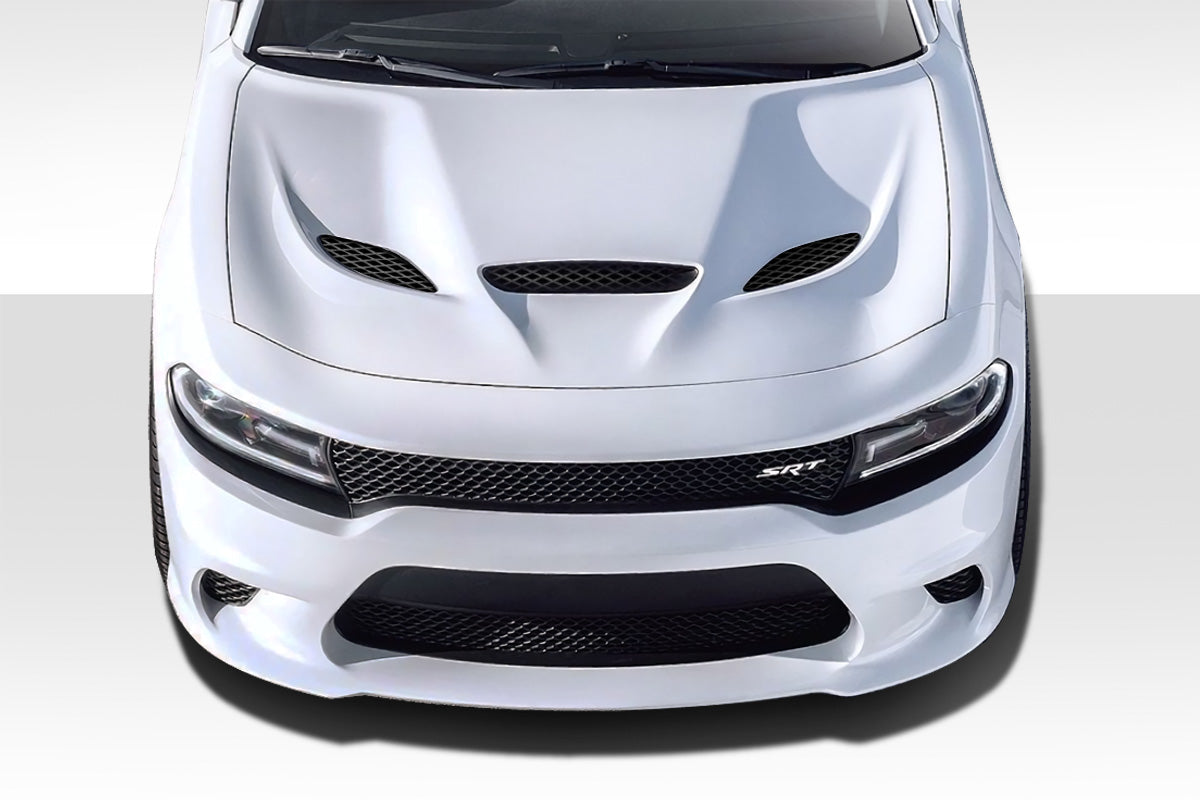 2015-2023 Dodge Charger Duraflex Hellcat Look Hood - 1 Piece