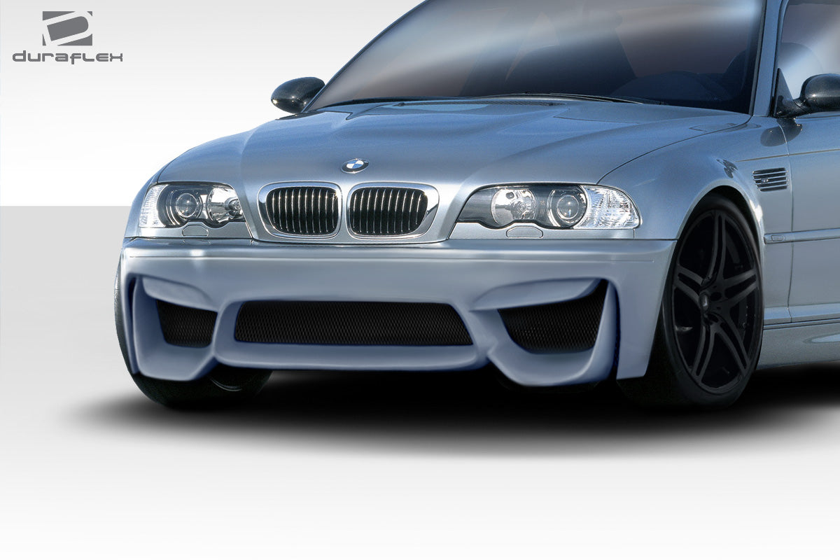 2001-2006 BMW M3 E46 Duraflex M4 Look Front Bumper - 1 -piece