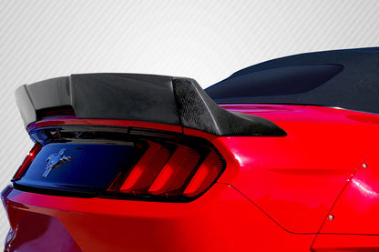 2015-2023 Ford Mustang Convertible Carbon Creations Grid Rear Wing Spoiler - 3 Piece