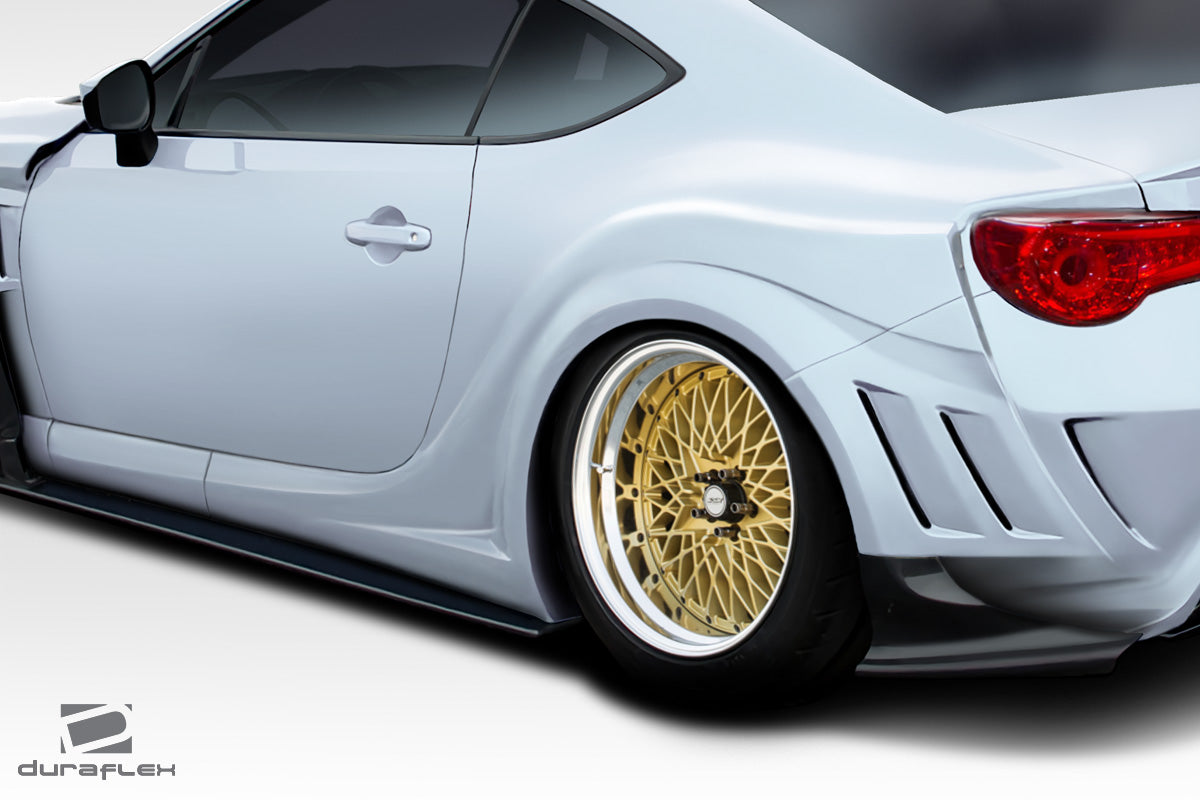 2013-2020 Scion FR-S Toyota 86 Duraflex VR-S Wide Body Rear Fender Flares (+65mm) - 5 Piece