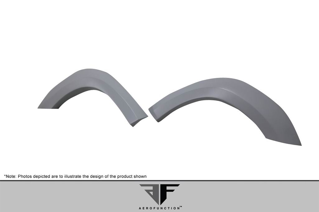 2014-2018 BMW X5 F15 Urethane AF-1 Wide Body Front Fender Flares ( PUR-RIM ) - 2 Piece (S)