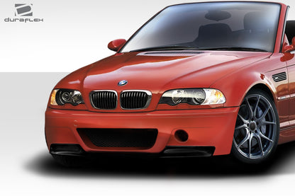 2001-2006 BMW M3 E46 Convertible 2DR Duraflex CSL Look Front Bumper Cover - 1 Piece